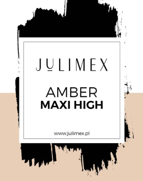 Amber Maxi High - figi z bardzo wysokim stanem - czarne
