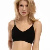 Bamboo Bralette - miękki biustonosz bez fiszbin - czarny