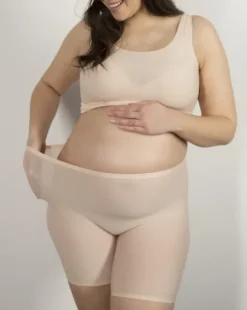 Bermudy Flexi One Mama - beżowa