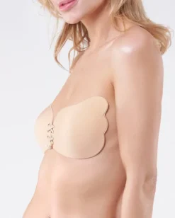 Biustonosz samonośny WOW!bra (BS-05), beżowy