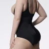 Body modelujące - 219 Basic Body Open Bust - body wyszczuplające pod biust - czarne