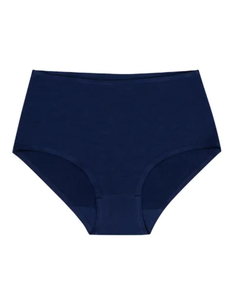 Cotton Midi figi damskie - granatowe