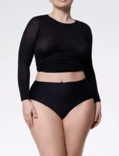 Figi Flexi One Maxi Plus Size - czarne