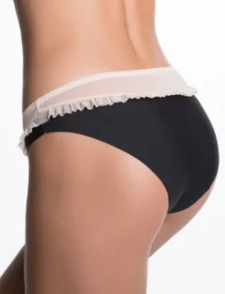 Madam Simple figi damskie - czarne+beż