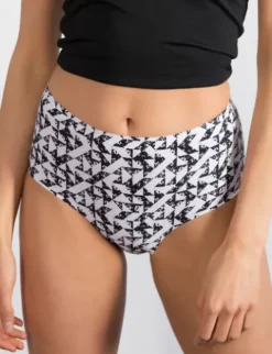 Optic Simple Maxi - majtki z wysokim stanem