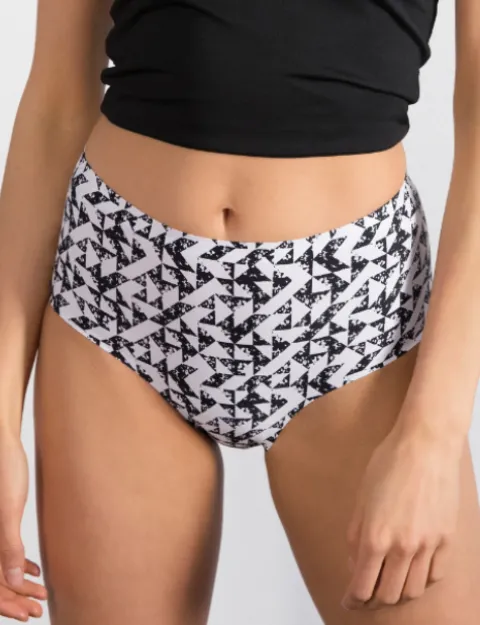 Optic Simple Maxi - majtki z wysokim stanem