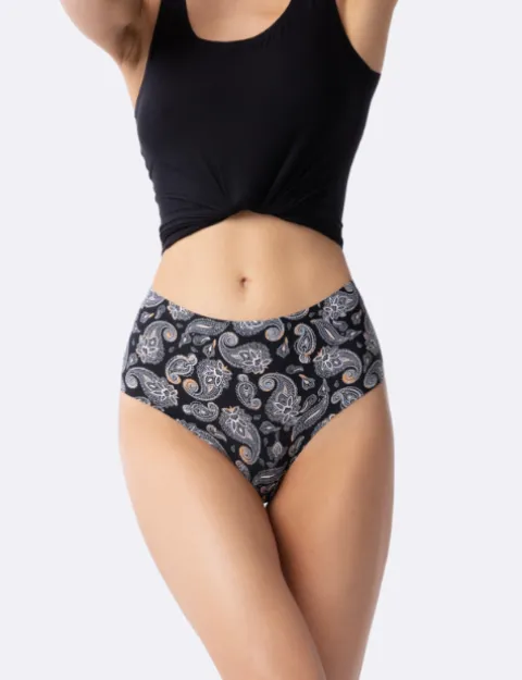 Paisley Simple Brasil Maxi - figi z wysokim stanem