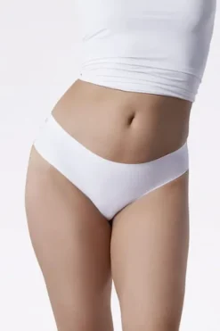 Tanga Brasil - koronkowe brazyliany - biały